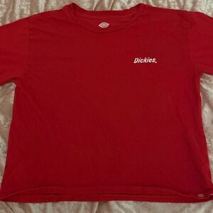 Dickies Bold Red Crewneck Tee